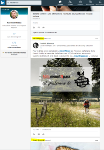 FIl d'actualité Linkedin