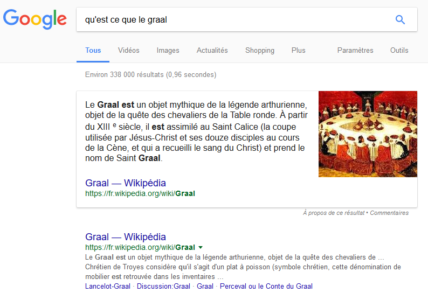 Le Saint Graal du SEO